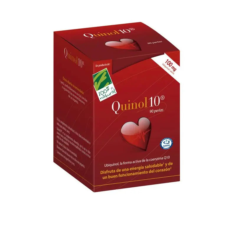 100%Natura Quinol10 100 Mg , 90 capsules