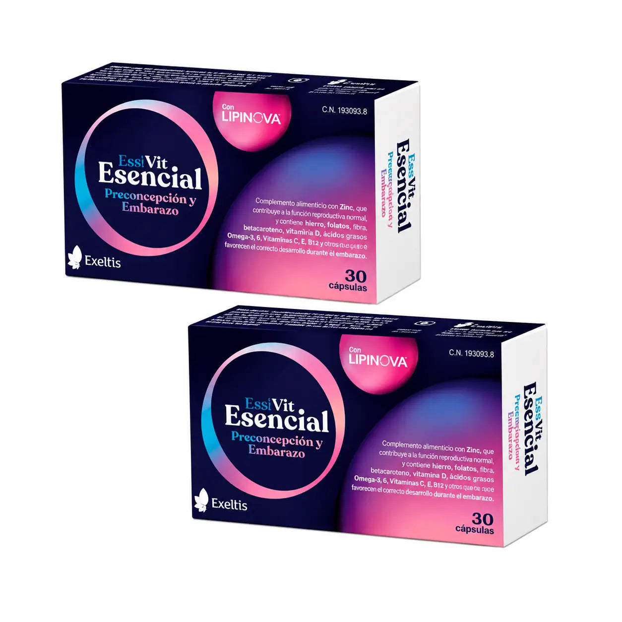 Exelvit Essential Preconception and Pregnancy , Duplo 2x30 Kapseln