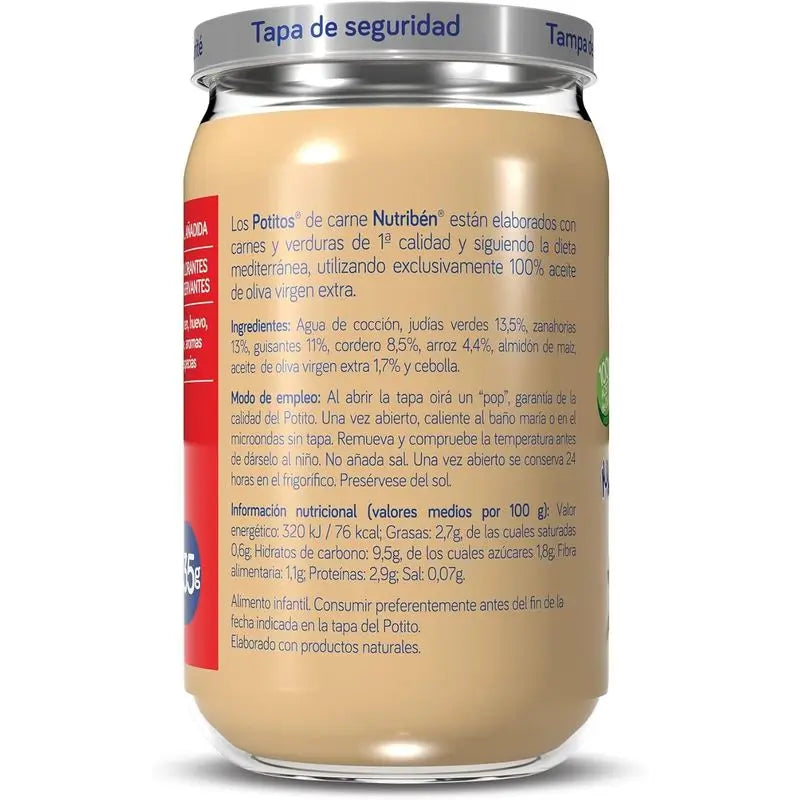Nutriben Potito Lammragout 6x235g