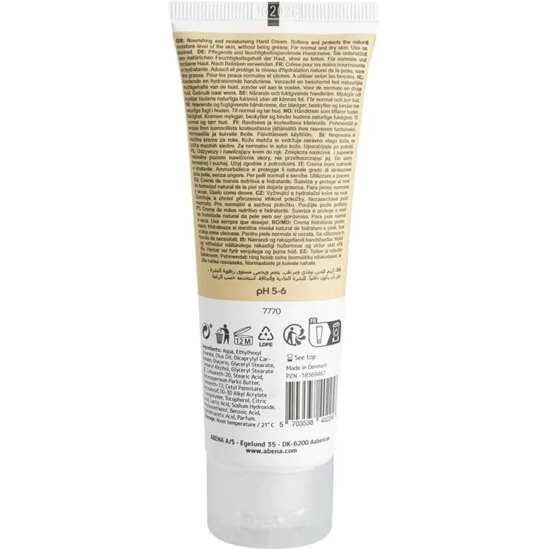 Abena Handcreme mit 21 % Lipiden und Duftstoffen, 75 ml