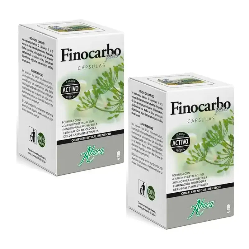 Aboca Finocarbo Plus, 2x50 Kapseln