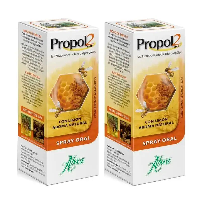 Aboca Propol 2EMF Propolis-Spray Forte, 2x30 ml