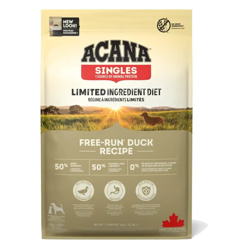 Acana Canine Adult Freilaufende Ente 6Kg