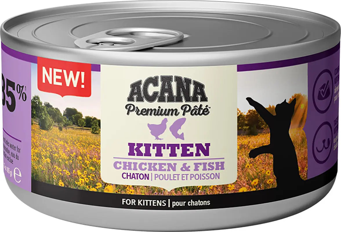 Acana Feline Premium Pate Kitten 24X85Grs Nassfutter für Katzen