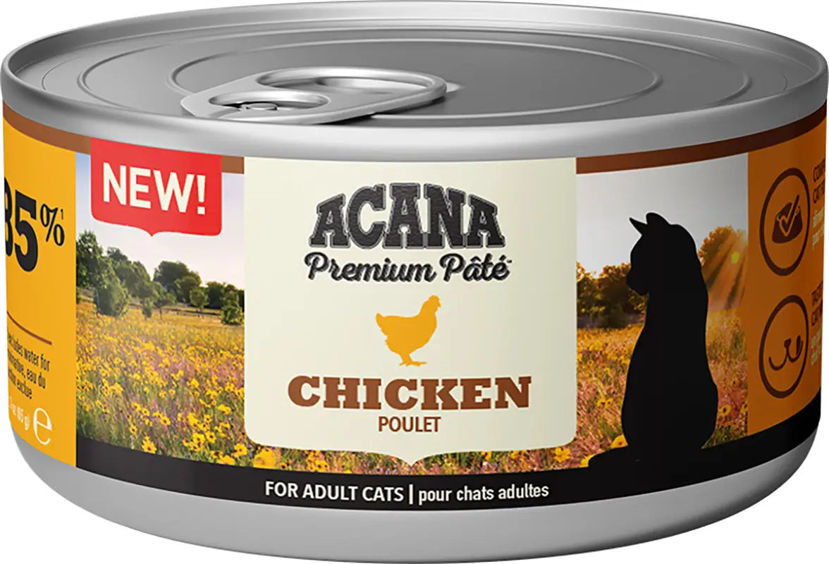 Acana Feline Premium Pate Huhn 24X85Grs Nassfutter für Katzen