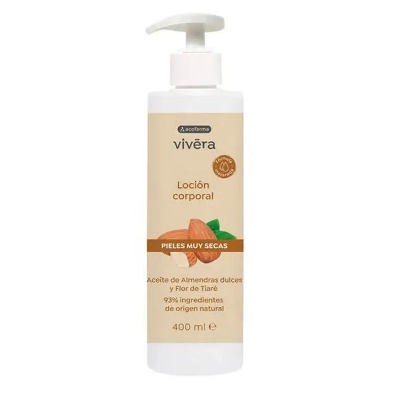 Acofar Derm Mandel Feuchtigkeitsspendende Körpercreme 400 ml
