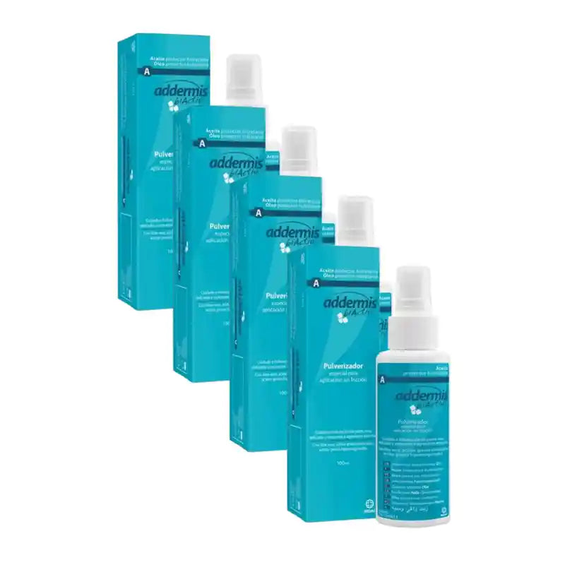 Addermis Biactiv Schützendes Feuchtigkeitsöl, 4X100 Ml