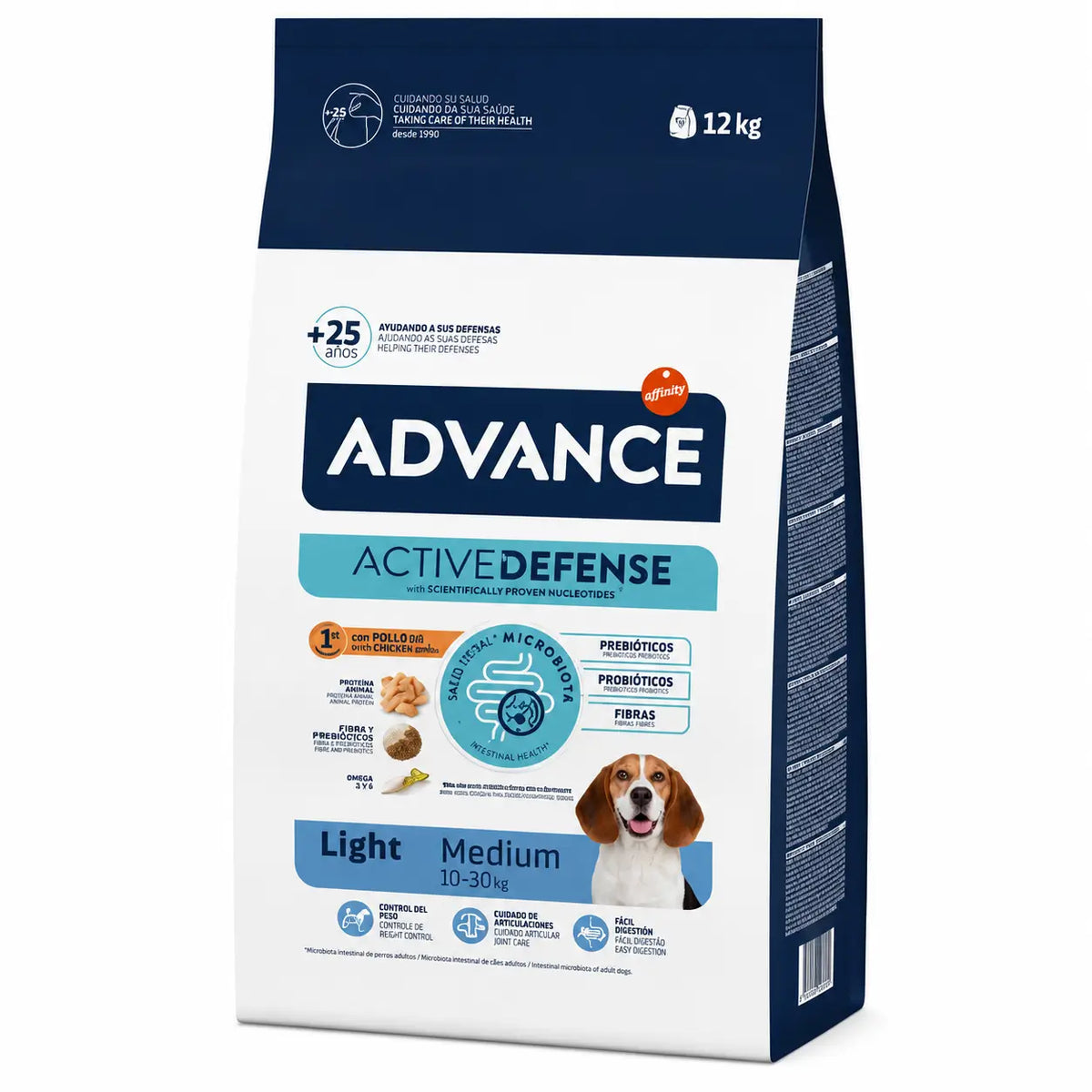 Advance Canine Adult Light Medium Huhn 12Kg