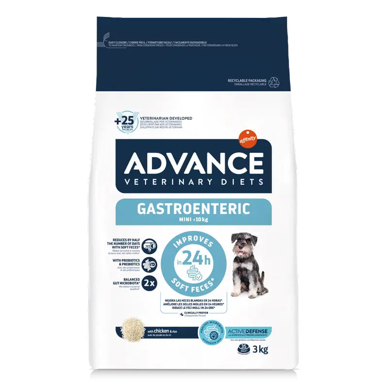 Advance Gastroenteric Hundefutter, Mini, Superpremium, 3 kg