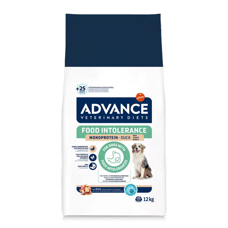 Advance Hundefutter mit Ente, Superpremium, 12 kg
