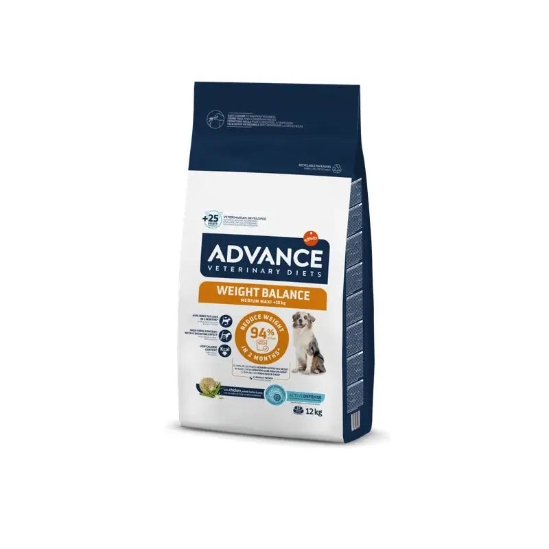 Advance Vet Canine Adult Weight Balance 12kg, Hundefutter für Hunde