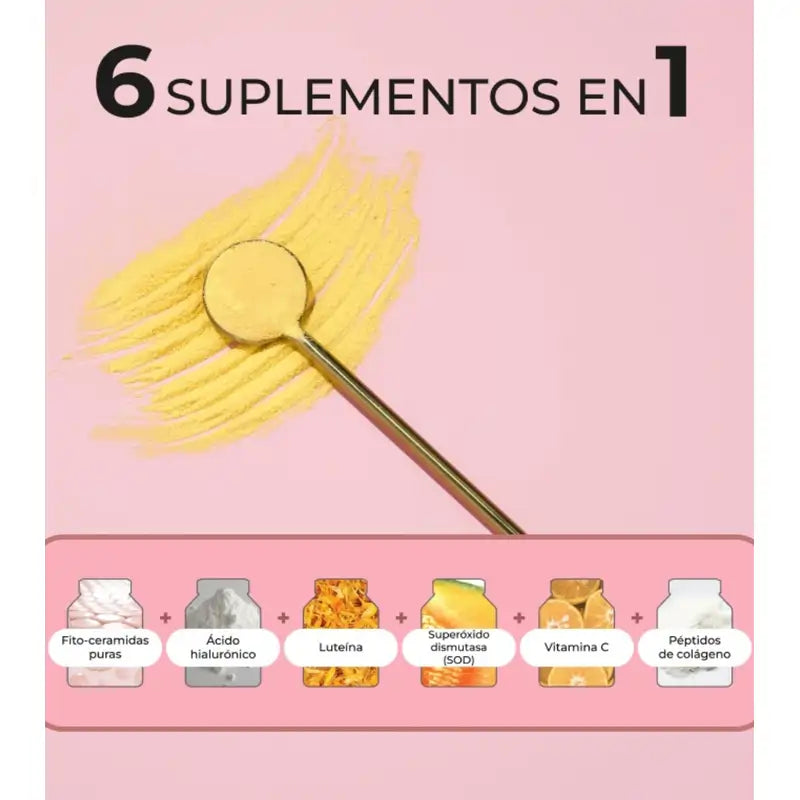 Alma Secret Beauty Superglow Collagen Mango & Maracuja-Geschmack , 30x4 Gramm