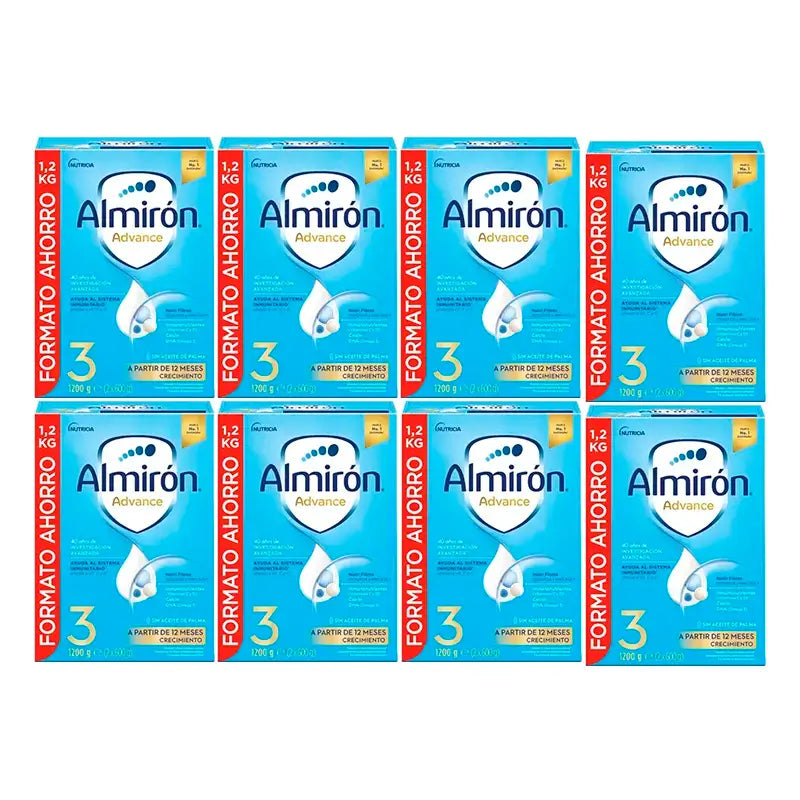 Almirón Advance 3, Pack 8 x 1200g