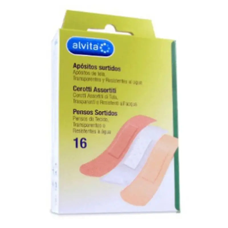 Alvita Assorted Dressings, 16 pieces