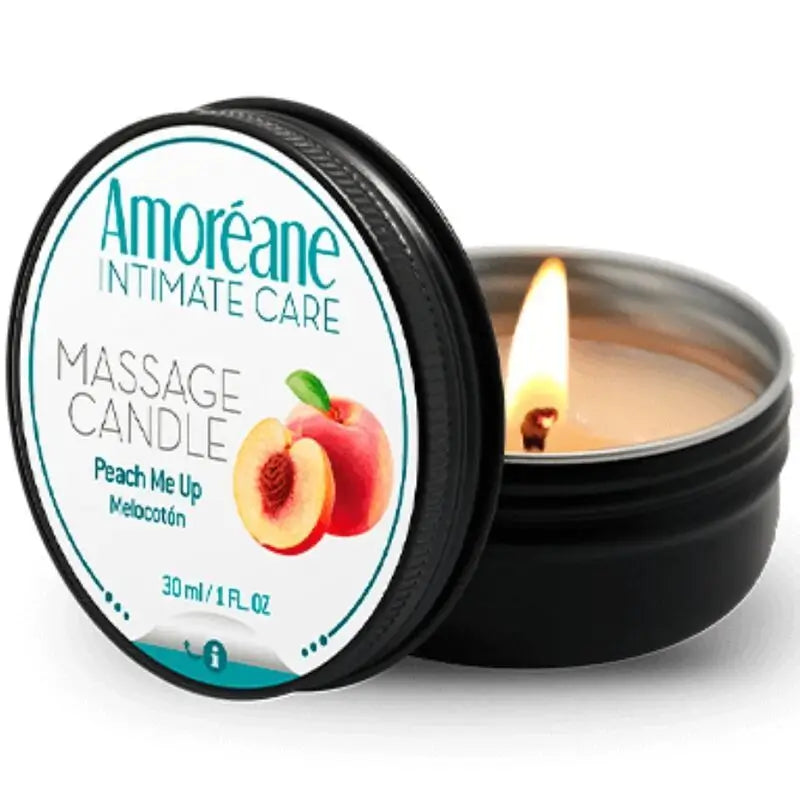 Amoreane Peach Massage Candle 30 Ml