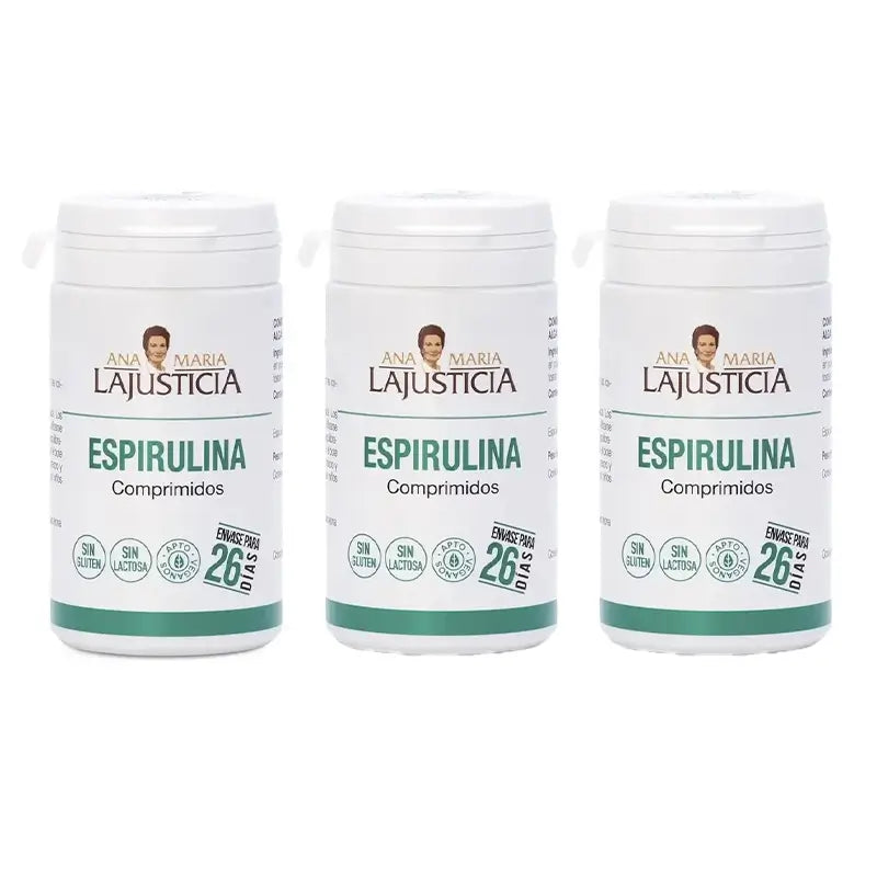 Ana Maria Lajusticia Spirulina, 3x160 Tabletten