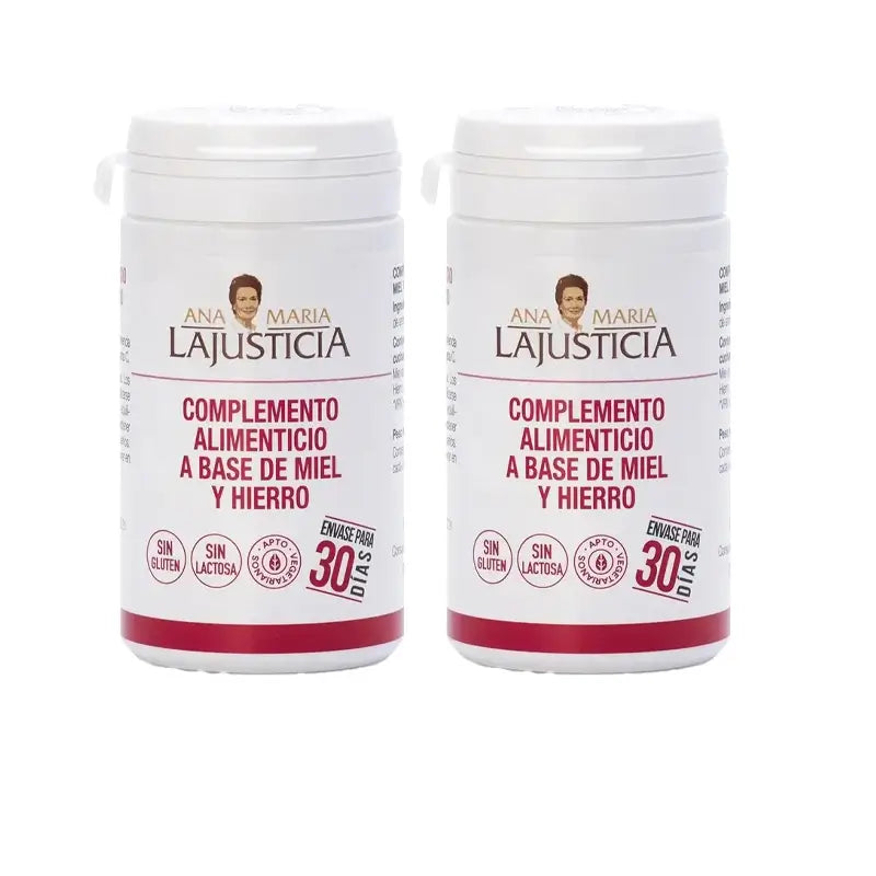 Ana Maria Lajusticia Eisen mit Honig, 2x135 g