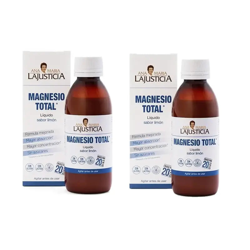 Ana Maria Lajusticia Magnesio Total Zitronengeschmack, 2x200 ml