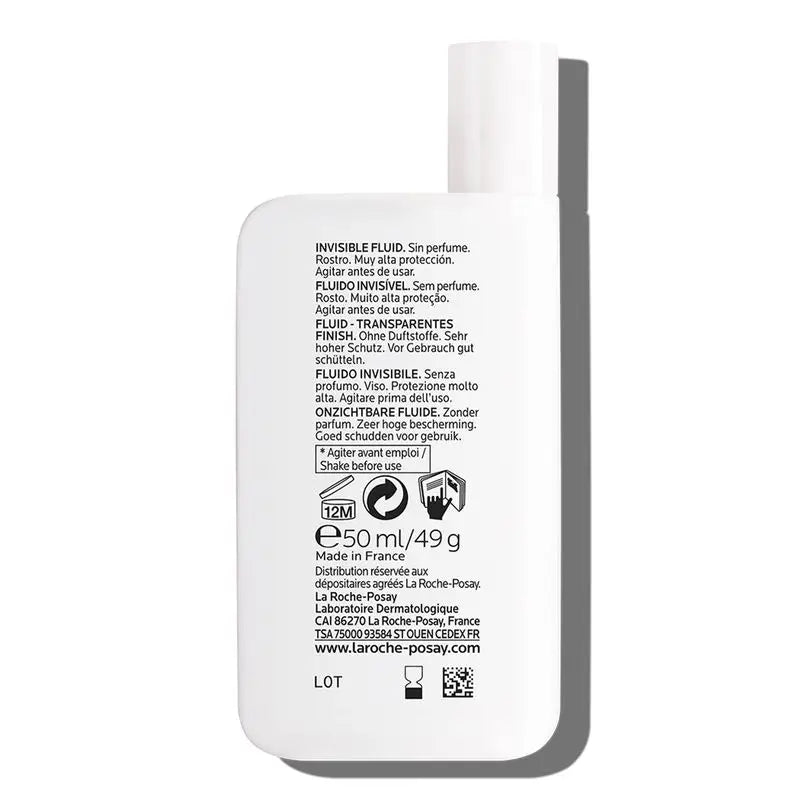 La Roche-Posay Anthelios Uv-Mune 400 Unsichtbares Fluid SPF50+ 50 ml