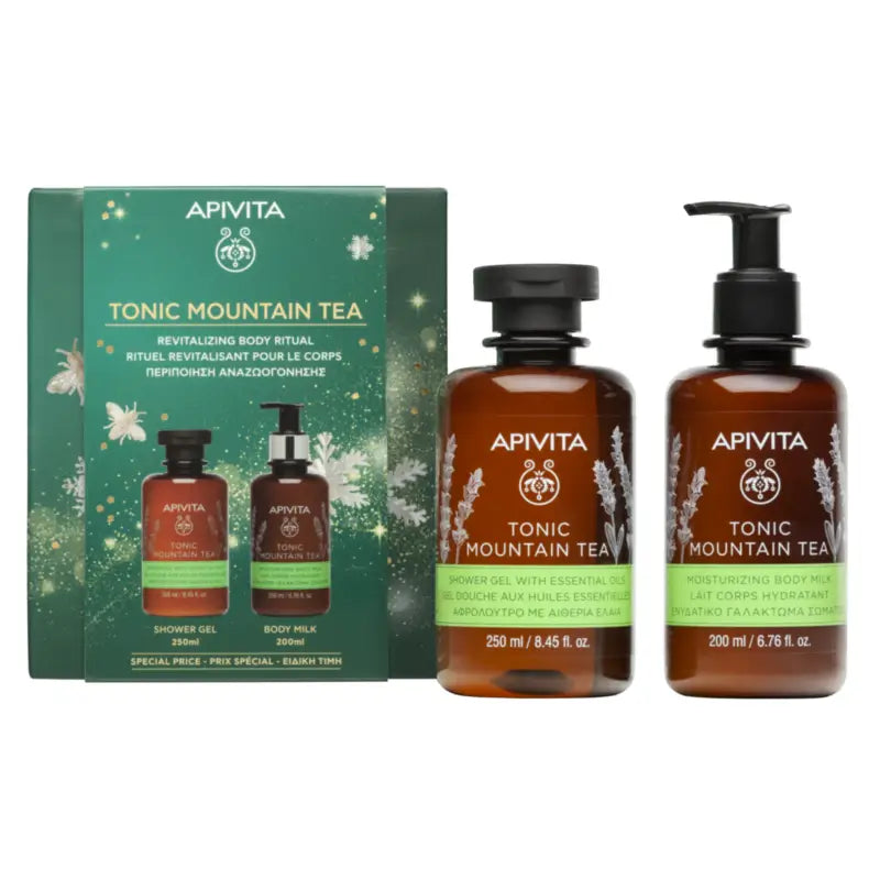 Apivita Set: Tonic Mountain Gel + Lotion, 250 + 200 ml