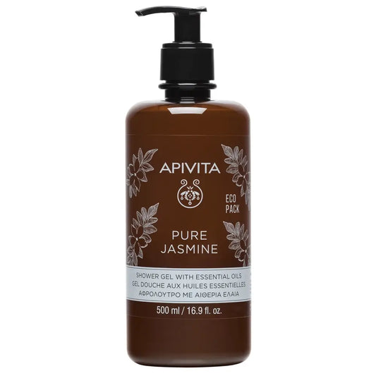 APIVITA Reines Jasmin-Badegel mit ätherischen Ölen 500 ml