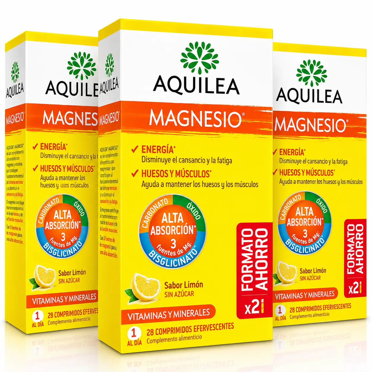 Aquilea Magnesium, 28 Brausetabletten, 3er-Pack
