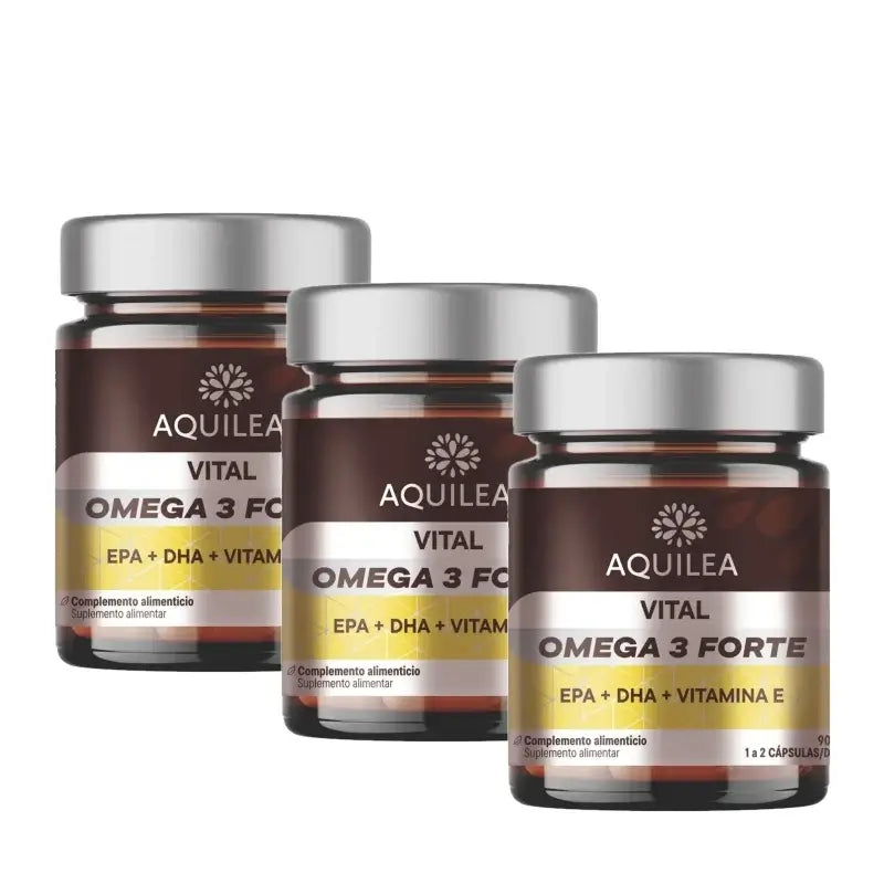 Aquilea Vitals Omega-3, 90 Kapseln, 3er-Pack