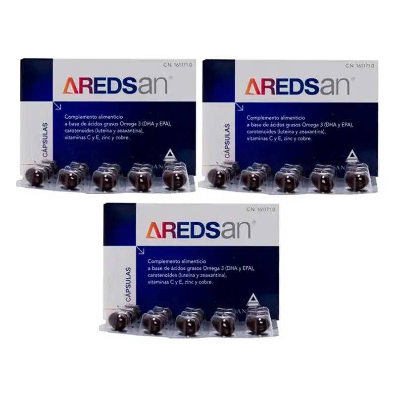 Aredsan, Packung 3 x 60 Kapseln
