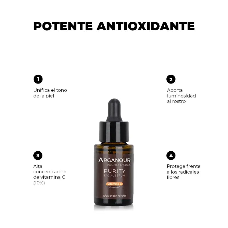 Arganour Facial Purity Vitamin C Gesichtsserum, 30 Ml
