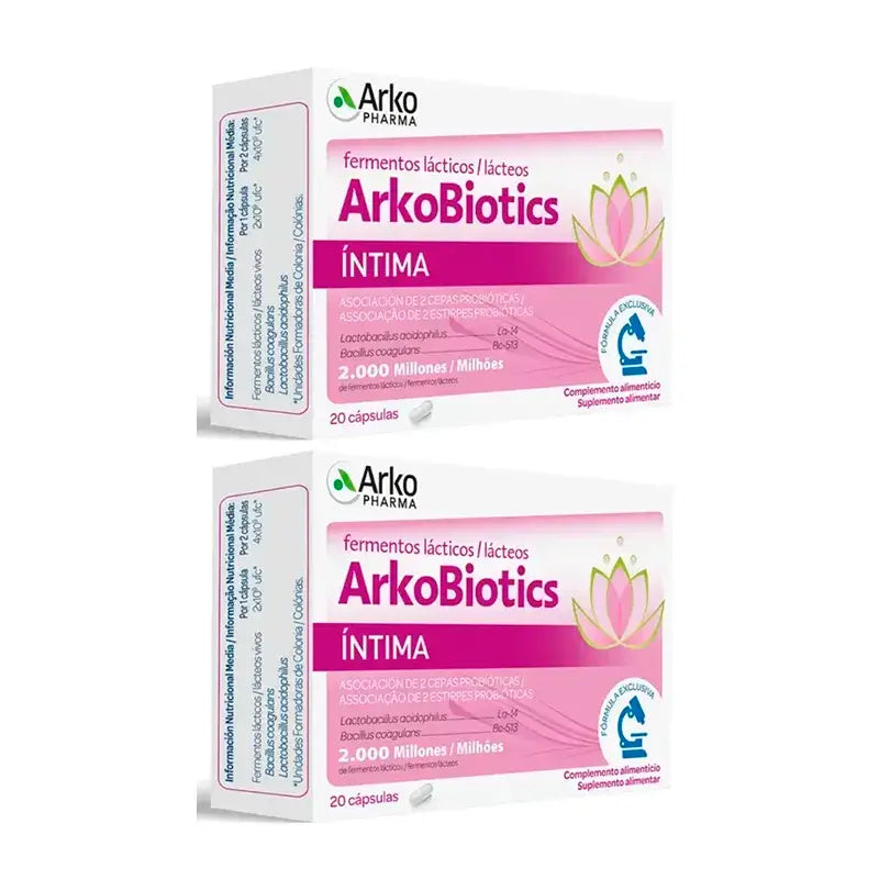 Arkopharma Arkobiotics Intima, 2 x 20 Kapseln