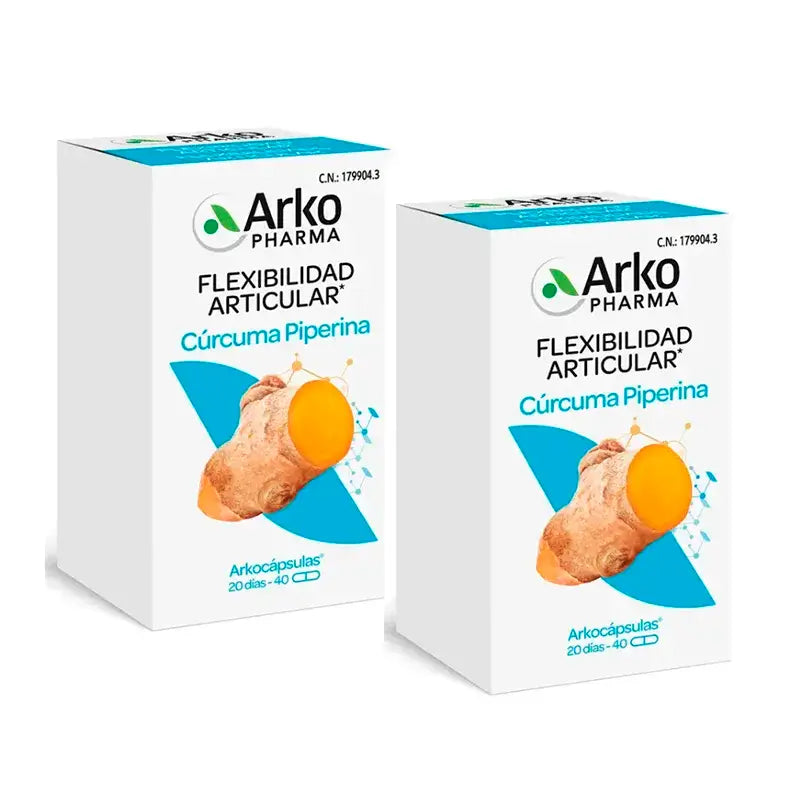 Arkopharma Arkocápsulas Kurkuma Bio, 2x40 Kapseln