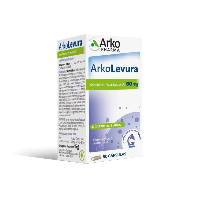 Arkopharma Arkolevura Saccharomyces Boulardii, 50 Kapseln