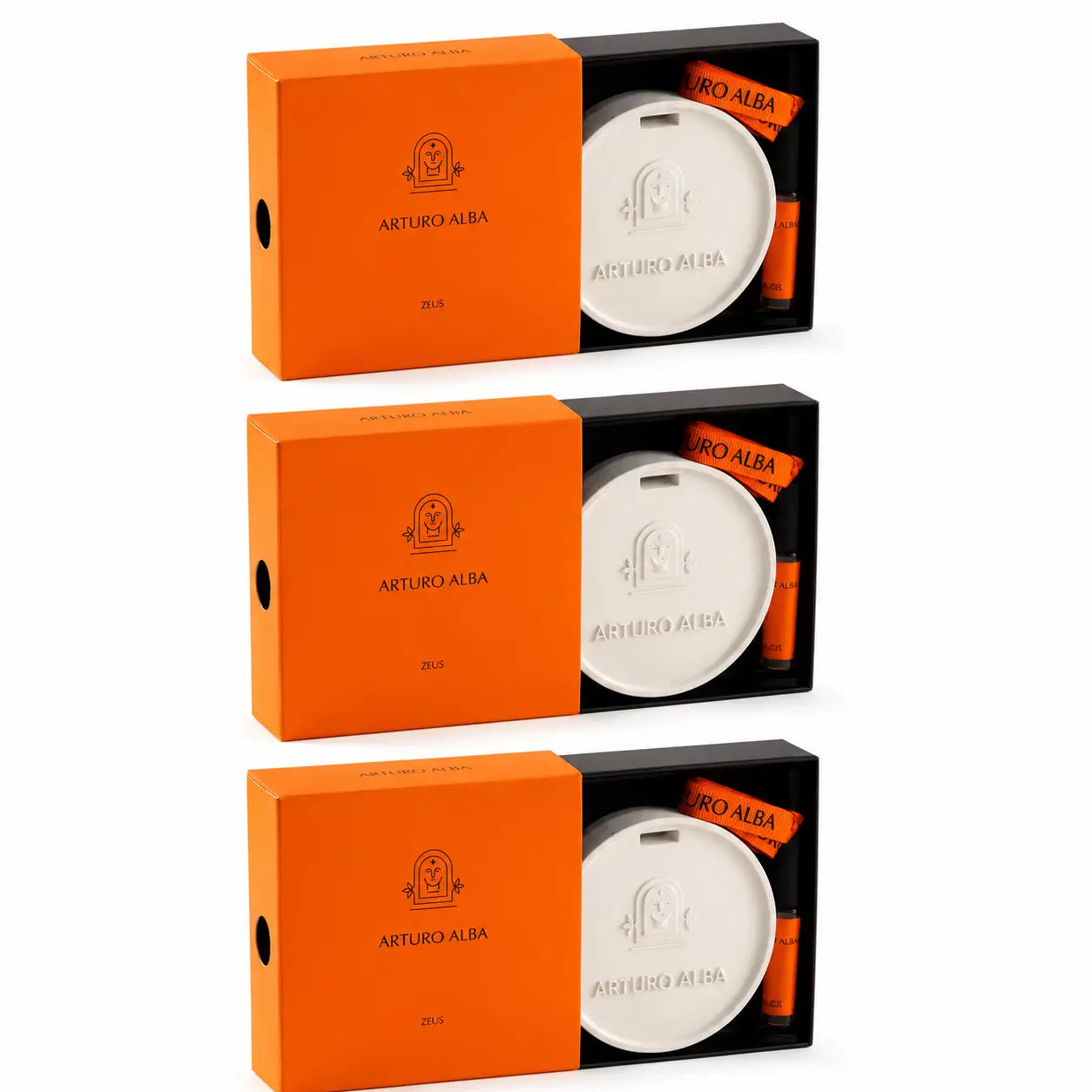 Arturo Alba En Suite Zeus Raumduft-Block, 1 Stück, 3er-Pack