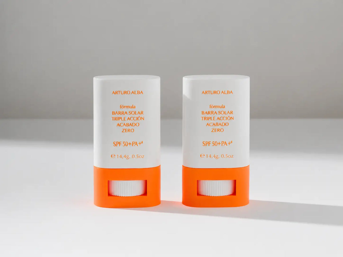 Arturo Alba Formula Triple Action Sunstick Finish Zero 50+Spf 14, 4G , Packung 2