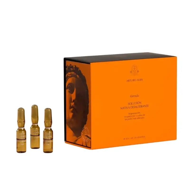 Arturo Alba Formel Native Entsalzungslösung 20 Ampullen X 1Ml