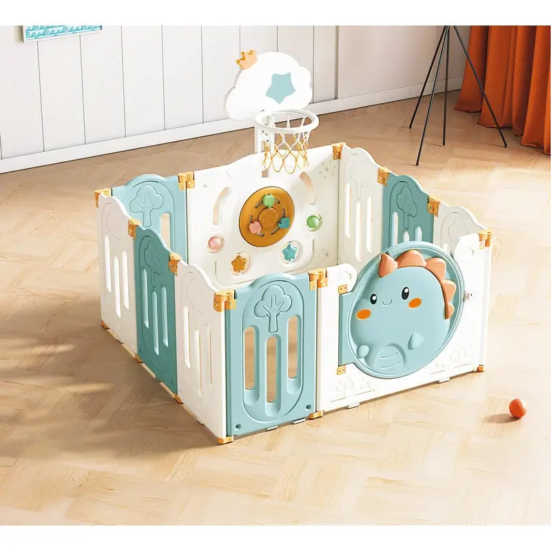 Asalvo Dino Spielplatz mit Aktivitätszentrum 8+2