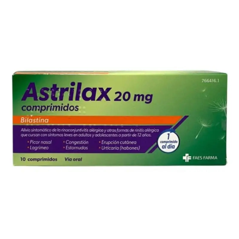 Astrilax 20 Mg, 10 Tabletten