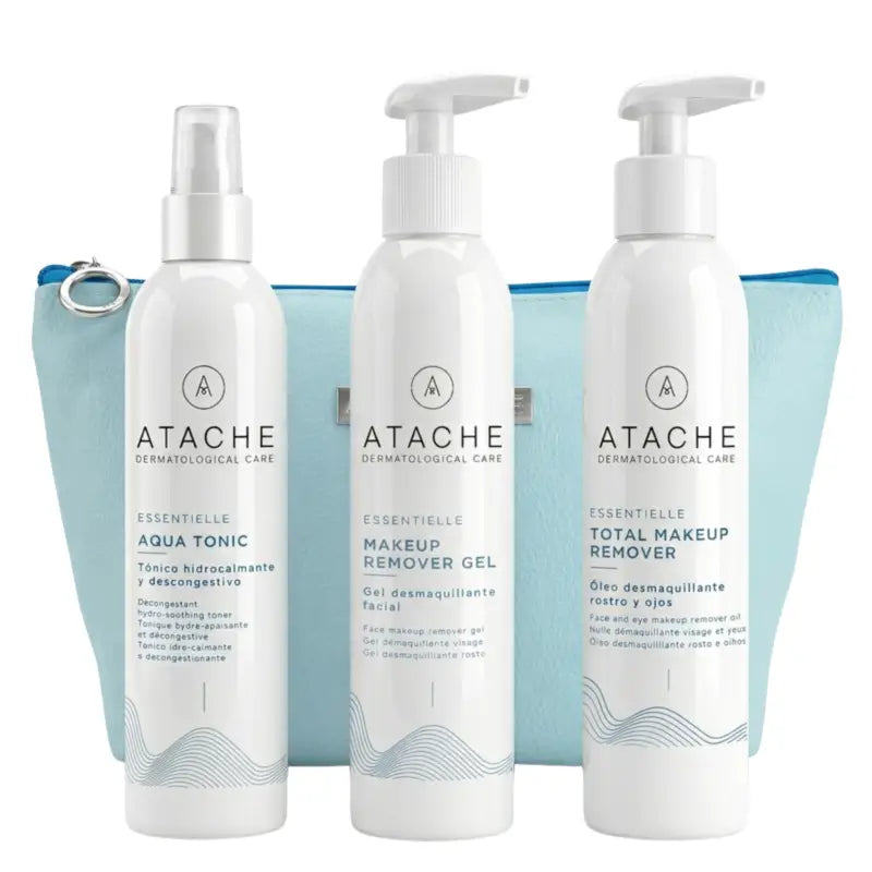 Atache Kosmetiktasche Cleansing Essentielle Oil+Gel+Tonic.