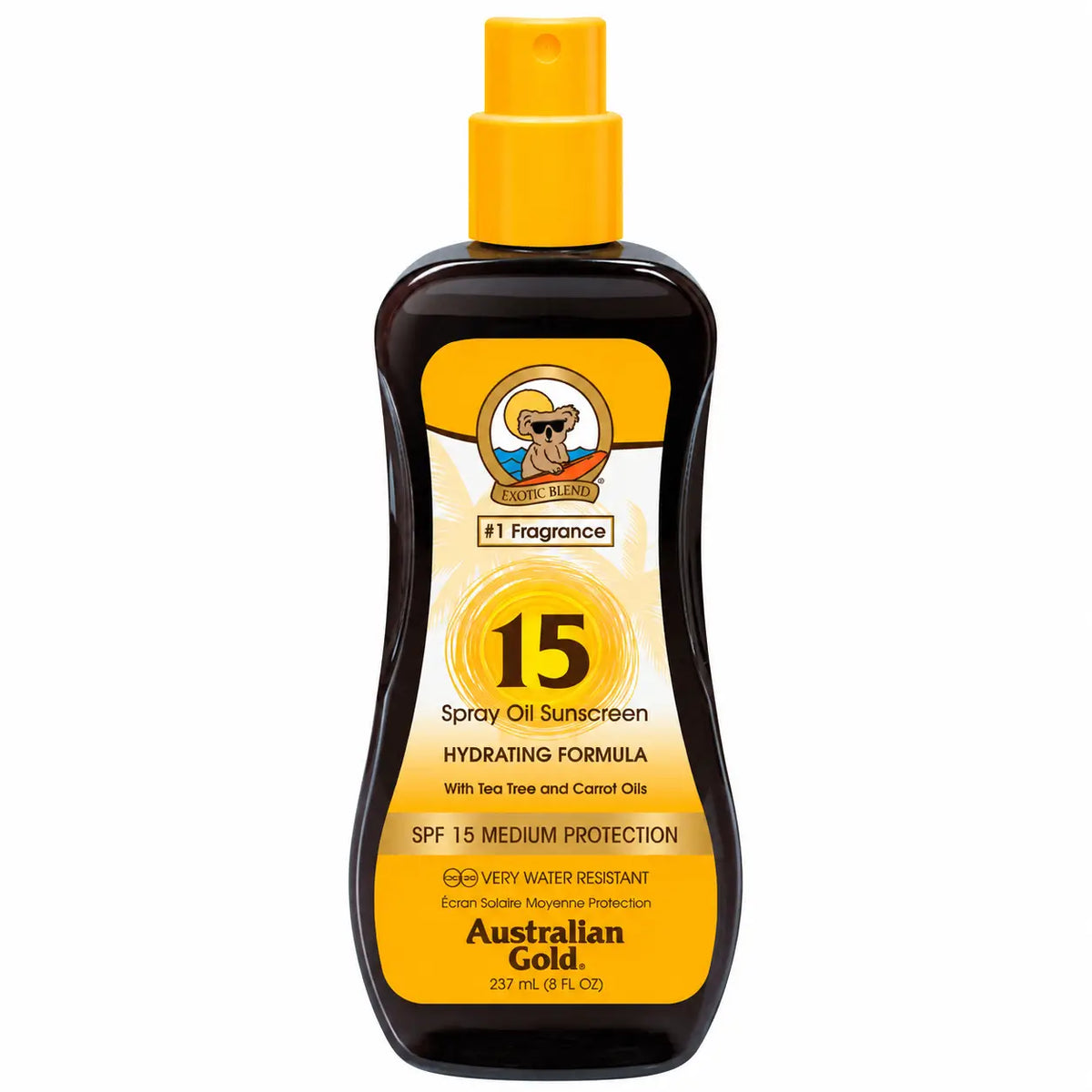 Australisches Gold Bronc.Oil Spray Spf-15, 237 ml