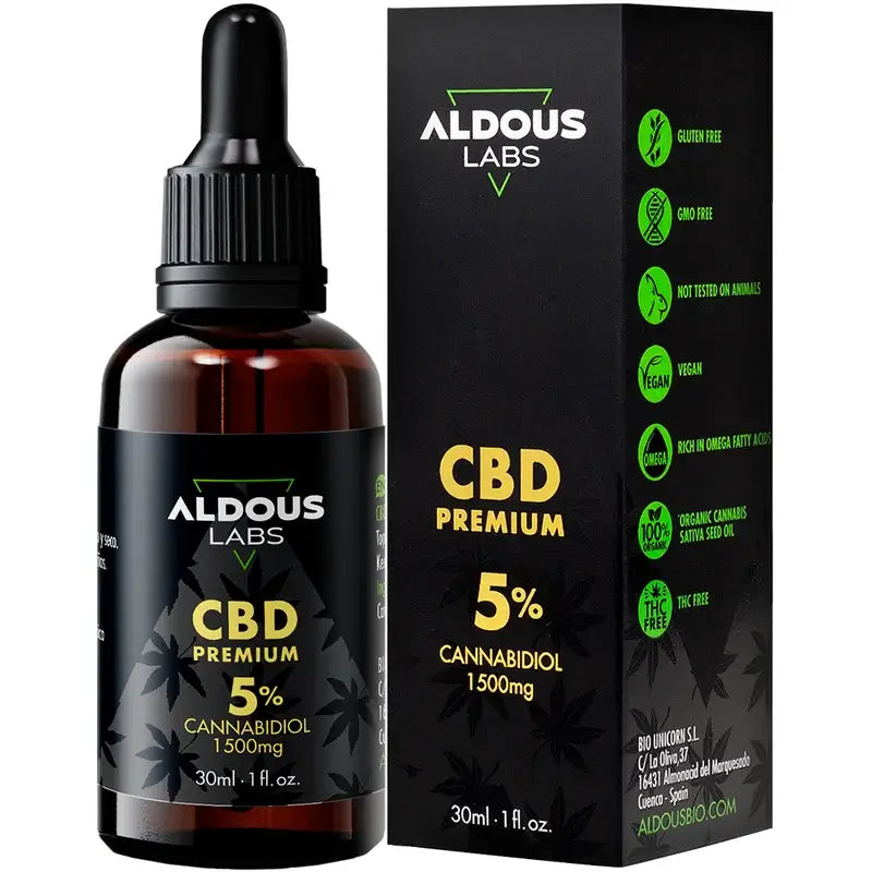 Aldous Labs CBD-Öl 5% 30 ml Isolat