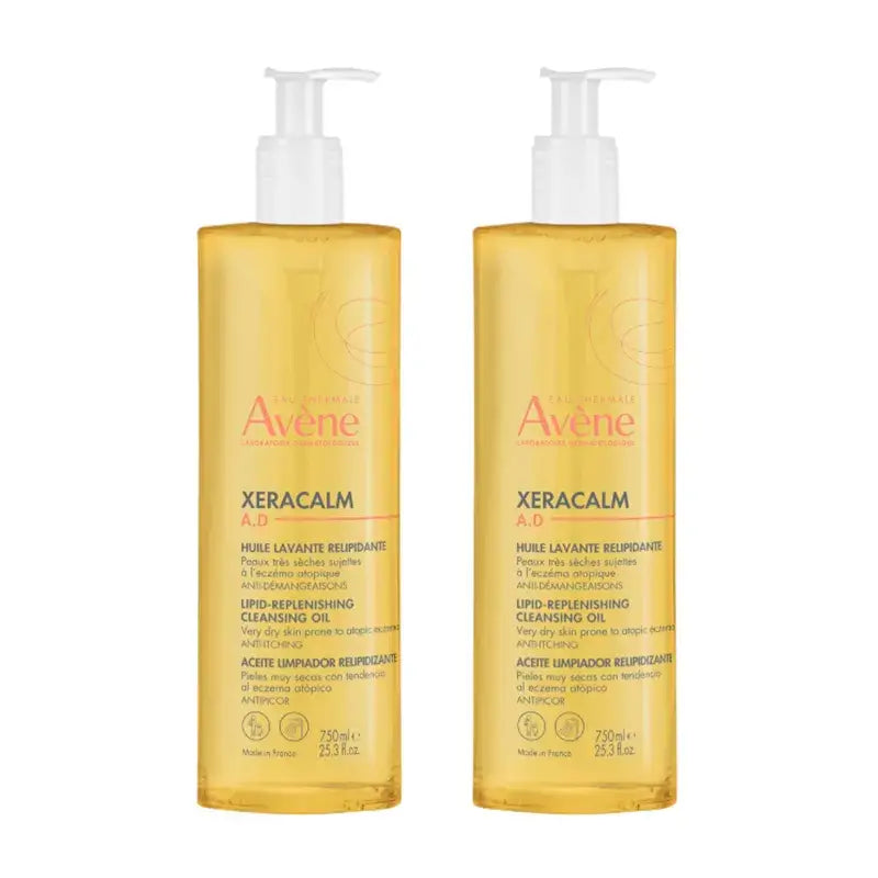 Avène Xeracalm Ad Reinigungsöl , Packung 2 x750 ml