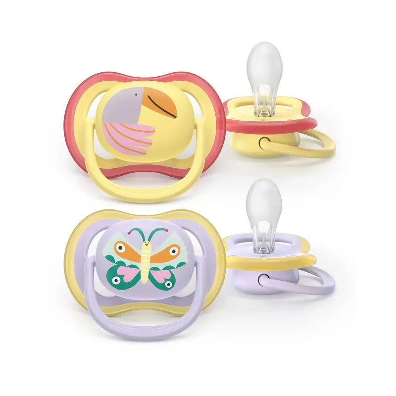 Avent 2 Ultra Air Schnuller 0-6M Deko