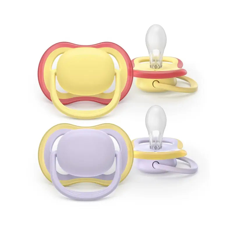 Avent 2 Ultra Air Schnuller 0-6M Baby Mädchen