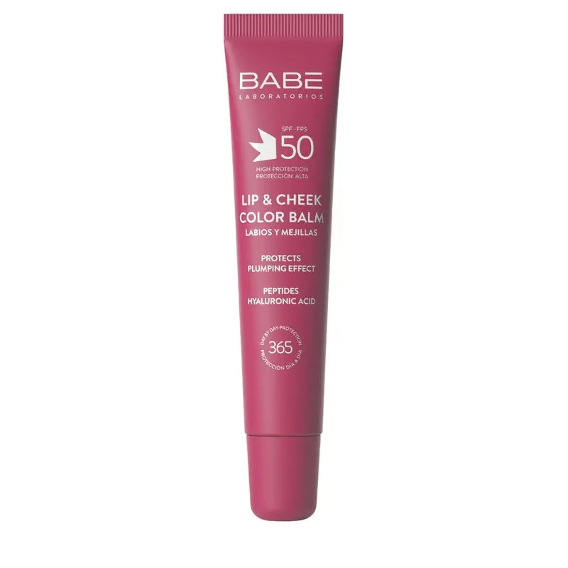 Babé Lippen- und Wangenfarben-Balsam Spf 50 Samt, 20 ml