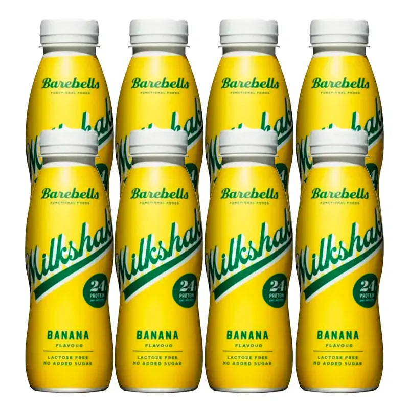 Barebells Milkshake Banane, Packung 8 x 330 ml