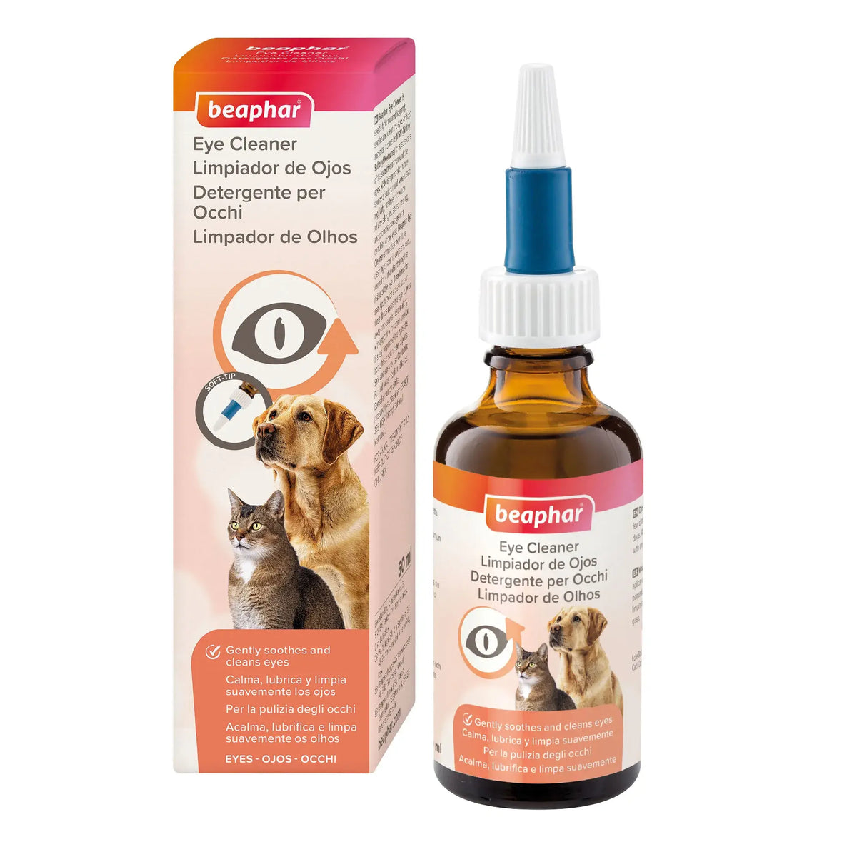 Beaphar Augenreinigungsmittel Hund & Katze 50 ml