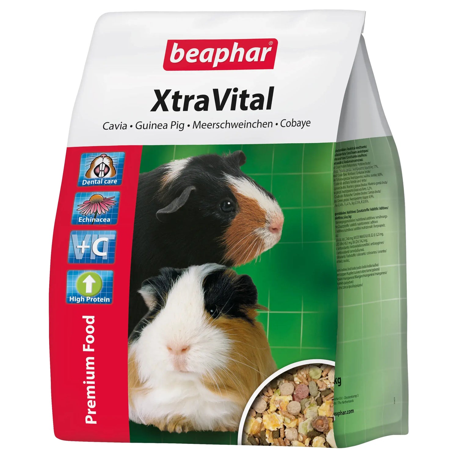 Beaphar Xtravital Meerschweinchenfutter, 2,5 kg