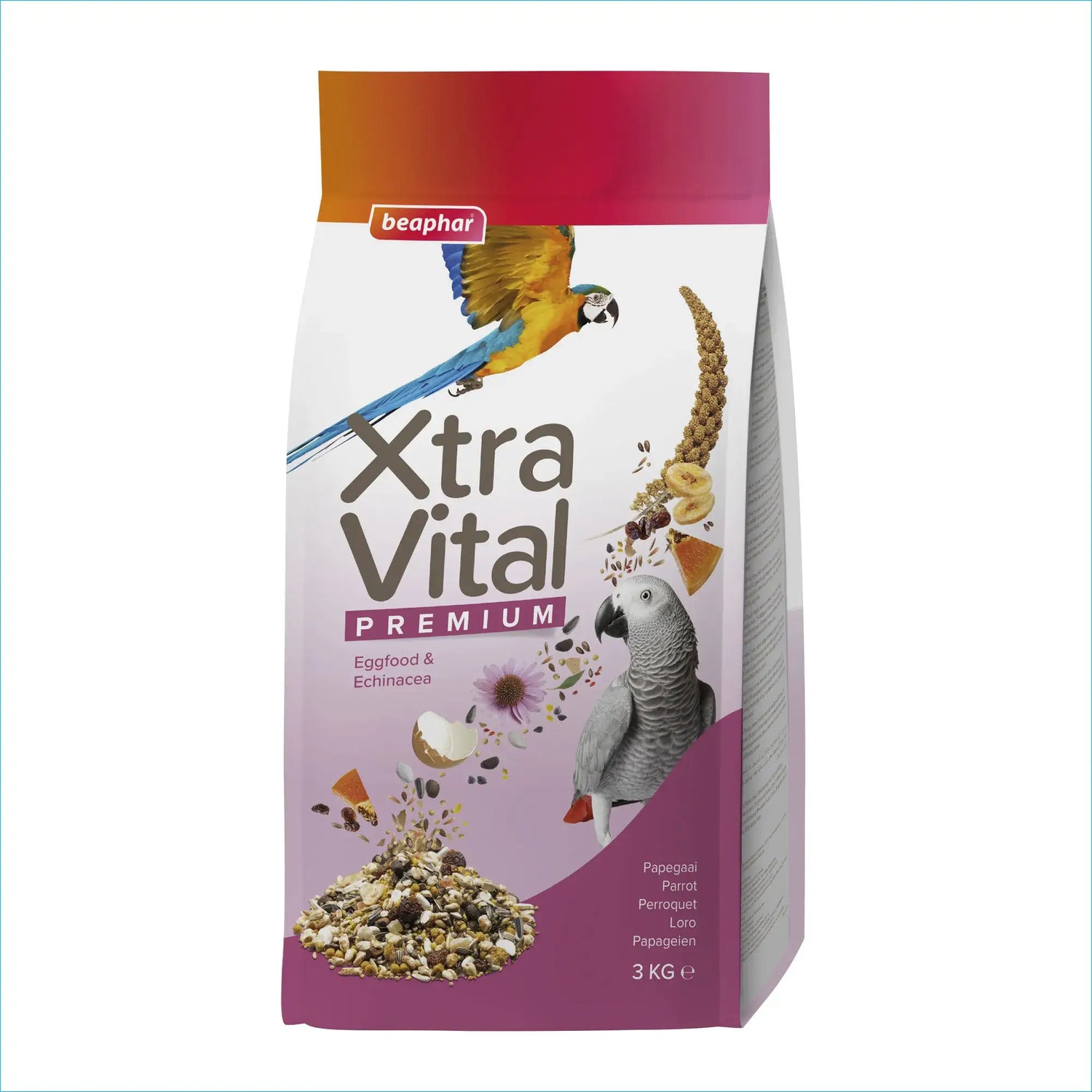 Beaphar Xtravital Papageien 3 kg