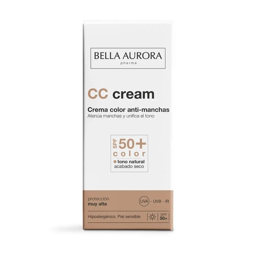 Bella Aurora CC Protect Sonnenschutz mit Farbe SPF 50+, 30 ml