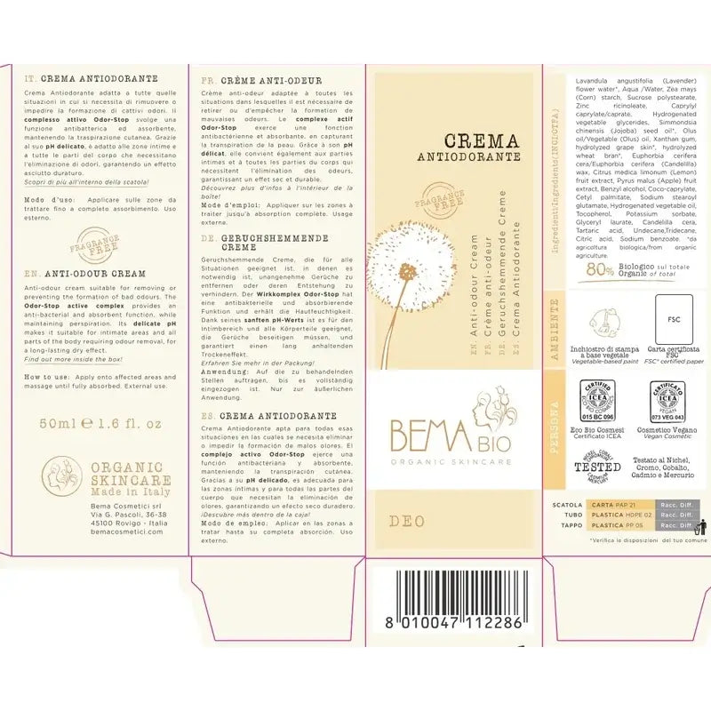 Bema Anti-Organisationscreme , 50 ml